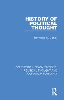 History of Political Thought