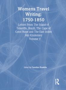 Womens Travel Writing 1750-185