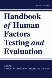 Handbook of Human Factors Testing and Evaluation