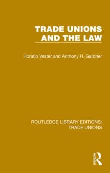 Trade Unions and the Law