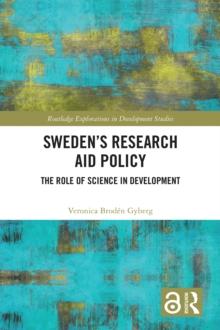 Sweden's Research Aid Policy : The Role of Science in Development