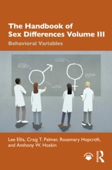 The Handbook of Sex Differences Volume III Behavioral Variables