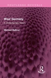 West Germany : A Contemporary History