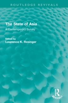 The State of Asia : A Contemporary Survey