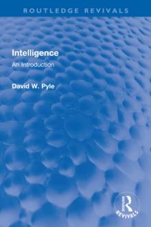 Intelligence : An Introduction