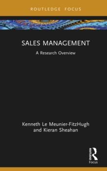 Sales Management : A Research Overview