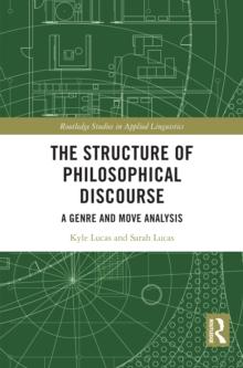 The Structure of Philosophical Discourse : A Genre and Move Analysis