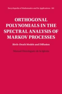 Orthogonal Polynomials in the Spectral Analysis of Markov Processes : Birth-Death Models and Diffusion