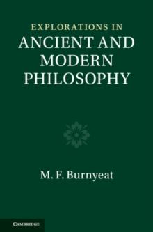 Explorations in Ancient and Modern Philosophy (Vols 3-4 2-Volume Set)