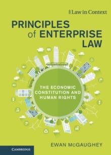 Principles of Enterprise Law : The Economic Constitution and Human Rights