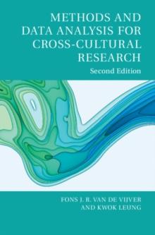 Methods and Data Analysis for Cross-Cultural Research