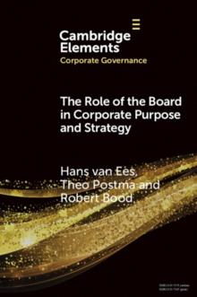 Role of the Board in Corporate Purpose and Strategy