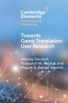 Towards Game Translation User Research