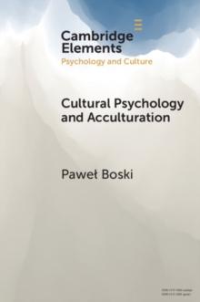 Cultural Psychology and Acculturation