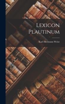 Lexicon Plautinum