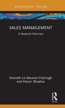 Sales Management : A Research Overview