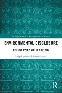 Environmental Disclosure : Critical Issues and New Trends