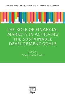 Role of Financial Markets in Achieving the Sustainable Development Goals