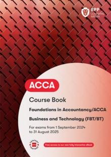 FIA Business and Technology FBT (ACCA F1) : Course Book