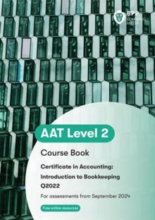 AAT Introduction to Bookkeeping : Course Book