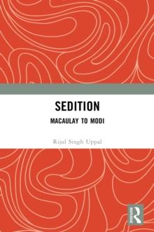 Sedition : Macaulay to Modi