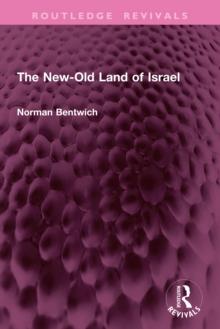 The New-Old Land of Israel