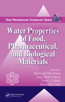 Water Properties of Food, Pharmaceutical, and Biological Materials