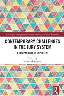 Contemporary Challenges in the Jury System : A Comparative Perspective