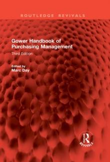 Gower Handbook of Purchasing Management : Third Edition