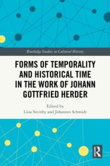 Forms of Temporality and Historical Time in the Work of Johann Gottfried Herder