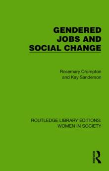 Gendered Jobs and Social Change