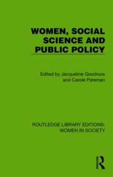 Women, Social Science and Public Policy