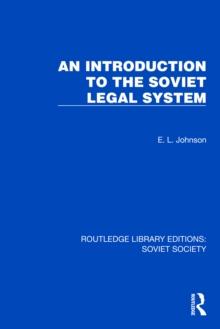 An Introduction to the Soviet Legal System