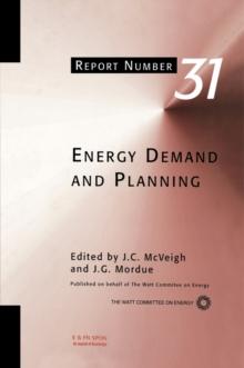 Energy Demand and Planning