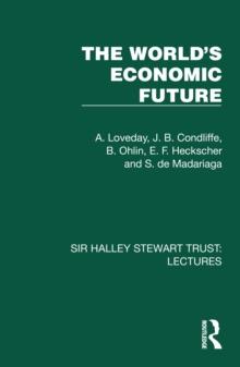 The World's Economic Future