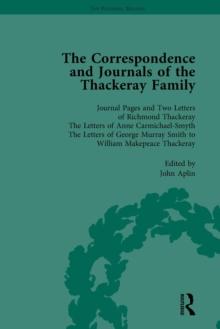 The Correspondence and Journals of the Thackeray Family Vol 1