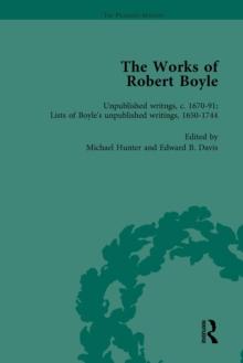 The Works of Robert Boyle, Part II Vol 7