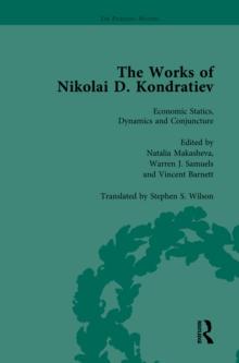 The Works of Nikolai D Kondratiev Vol 1