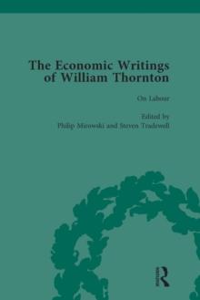 The Economic Writings of William Thornton Vol 4