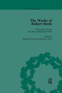 The Works of Robert Boyle, Part I Vol 2