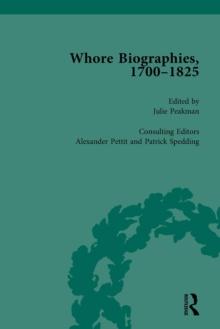 Whore Biographies, 1700-1825, Part I Vol 2