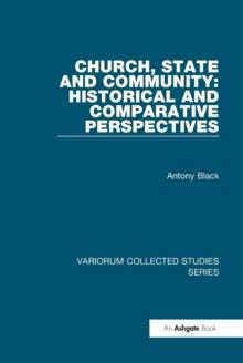 Church, State and Community: Historical and Comparative Perspectives