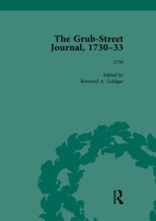 The Grub Street Journal, 1730-33 Vol 1