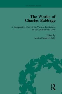 The Works of Charles Babbage Vol 6