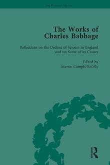 The Works of Charles Babbage Vol 7