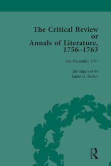 The Critical Review or Annals of Literature, 1756-1763 Vol 4