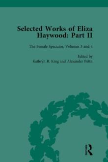 Selected Works of Eliza Haywood, Part II Vol 3