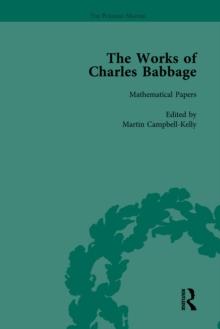 The Works of Charles Babbage Vol 1