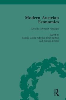 Modern Austrian Economics Vol 3