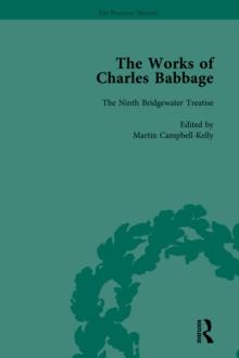 The Works of Charles Babbage Vol 9